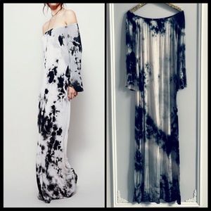 NWOT RARE Free People Camilla Tie Dye Dress sz S